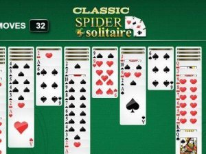 Classic Spider Solitaire Online Puzzle Game