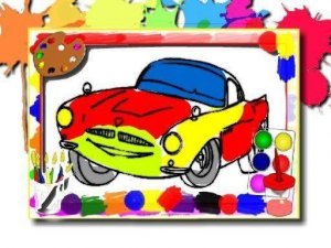 Racing Cars Coloring Book Online Game