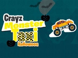 Crayz Monster Taxi Halloween: Driving Game Online