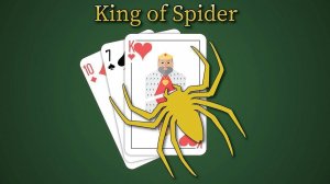 King of Spider Solitaire Online Puzzle Game