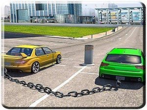 Chained Cars Impossible Tracks Driving Game