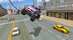 Monster Truck Stunts Driving Simulator Online Game