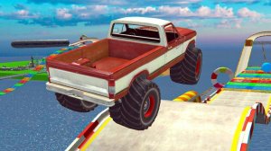 Impossible Monster Truck Race 2021: Hill Drive Challenge Online Arcade Game