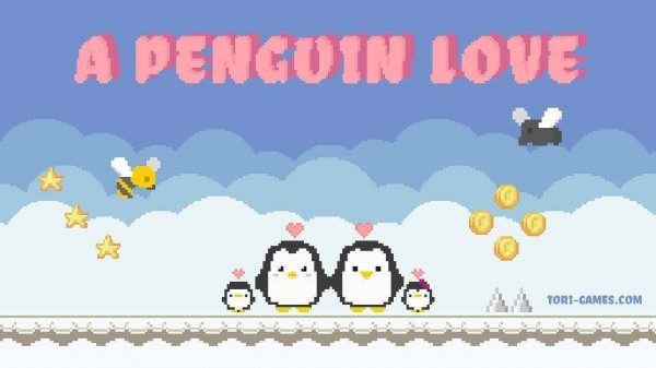 Penguin Family Journey Platform Game