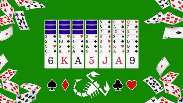 Scorpion Solitaire Card Puzzle
