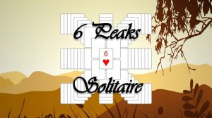 6 Peaks Solitaire Puzzle Game