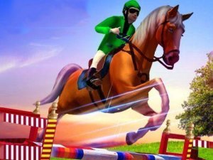Horse Show Jump Simulator 3D Online Game
