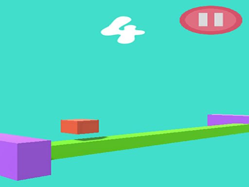 3D Cube Runner Action Game