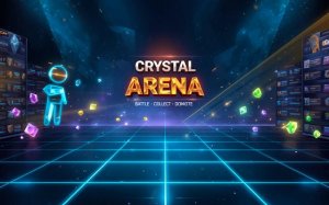 Crystal Arena IO - Online Multiplayer Battle Game Arcade Game
