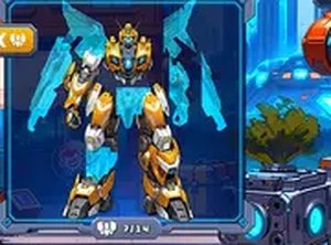 Assemble a Transforming Robot Puzzle