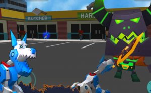 Robot Dog City Simulator Online Game